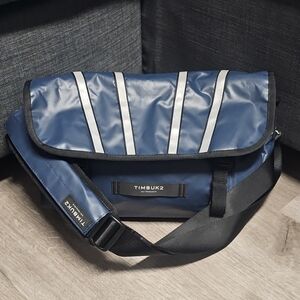 Timbuk2 Navy and Black Messenger Bag
